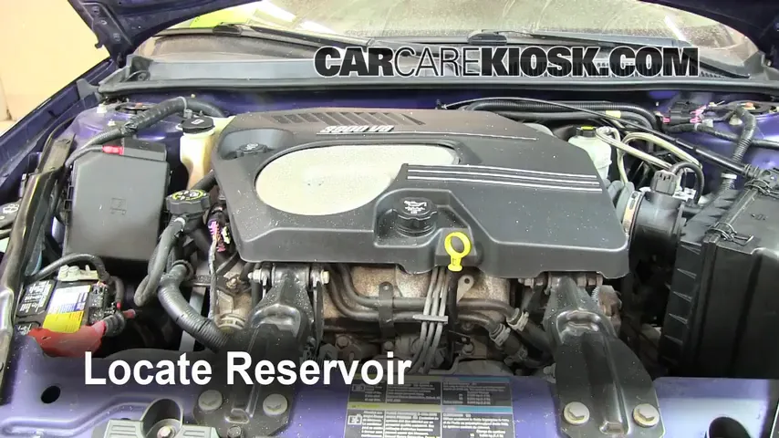 2006 Chevrolet Monte Carlo LT 3.9L V6 Windshield Washer Fluid